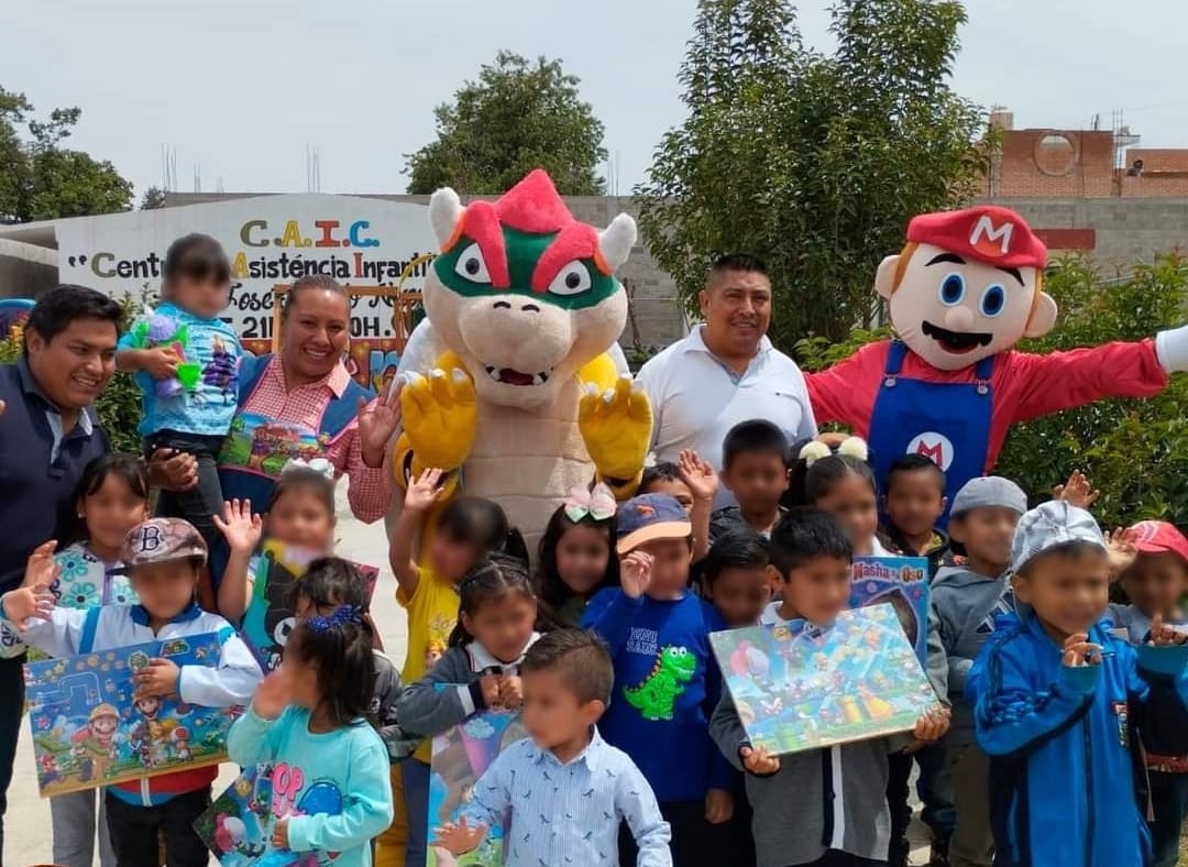 Empieza la gran celebración con motivo del “Día del Niño” en Calpan