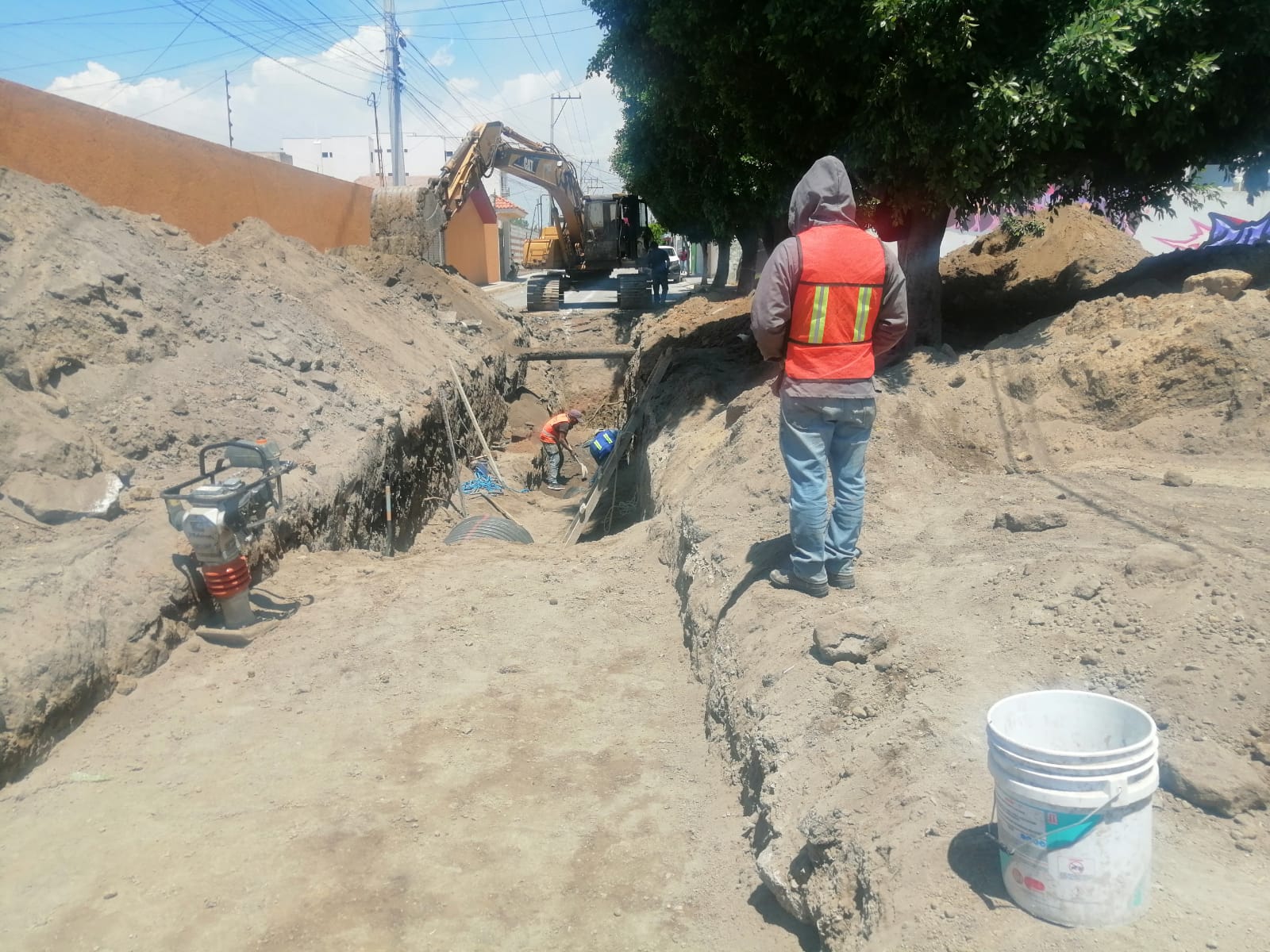 Con inversión millonaria hoy inicia pavimentación de calles de cabecera municipal de San Andrés Cholula 