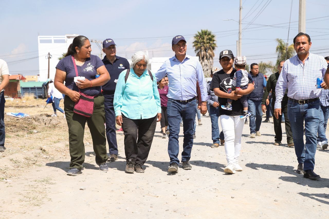 Comunicado oficial Arranca ayuntamiento de San Andrés Cholula con adoquinamiento en calles de la cabecera municipal