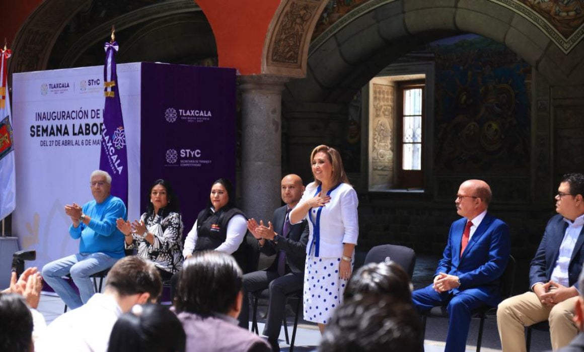 Encabezó gobernadora Lorena Cuéllar inicio de la Semana Laboral 2023