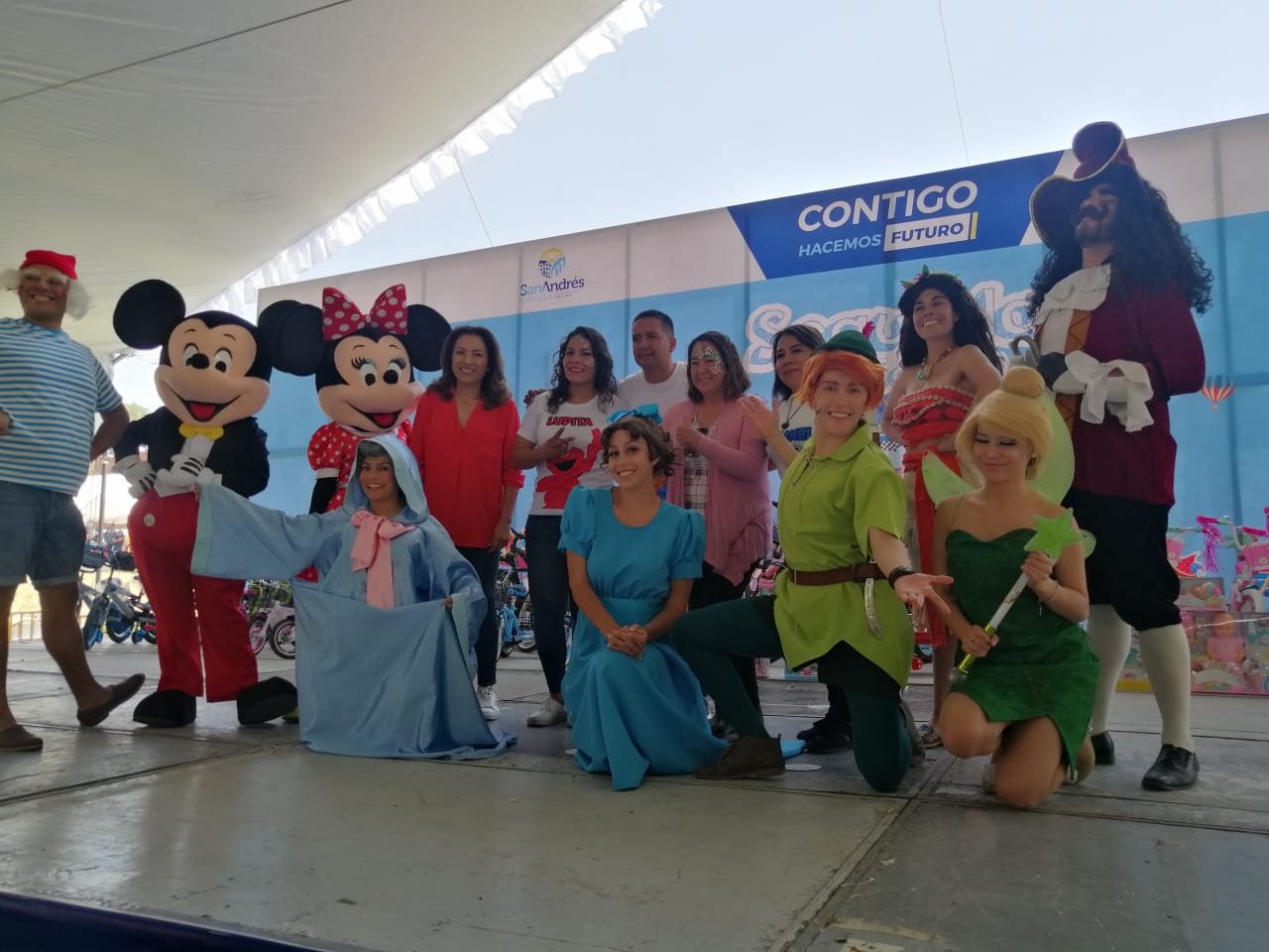 Más de cinco mil pequeños disfrutaron con grandes sorpresas en San Andrés Cholula el “Día del Niño” 