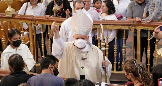 Arzobispo de Puebla celebra el Día de la Niñez y la Jornada Mundial de Oración por las Vocaciones