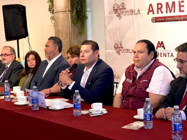 Por: Cortesía Advierte Armenta deuda millonaria para Puebla si se revoca concesión de Agua de Puebla