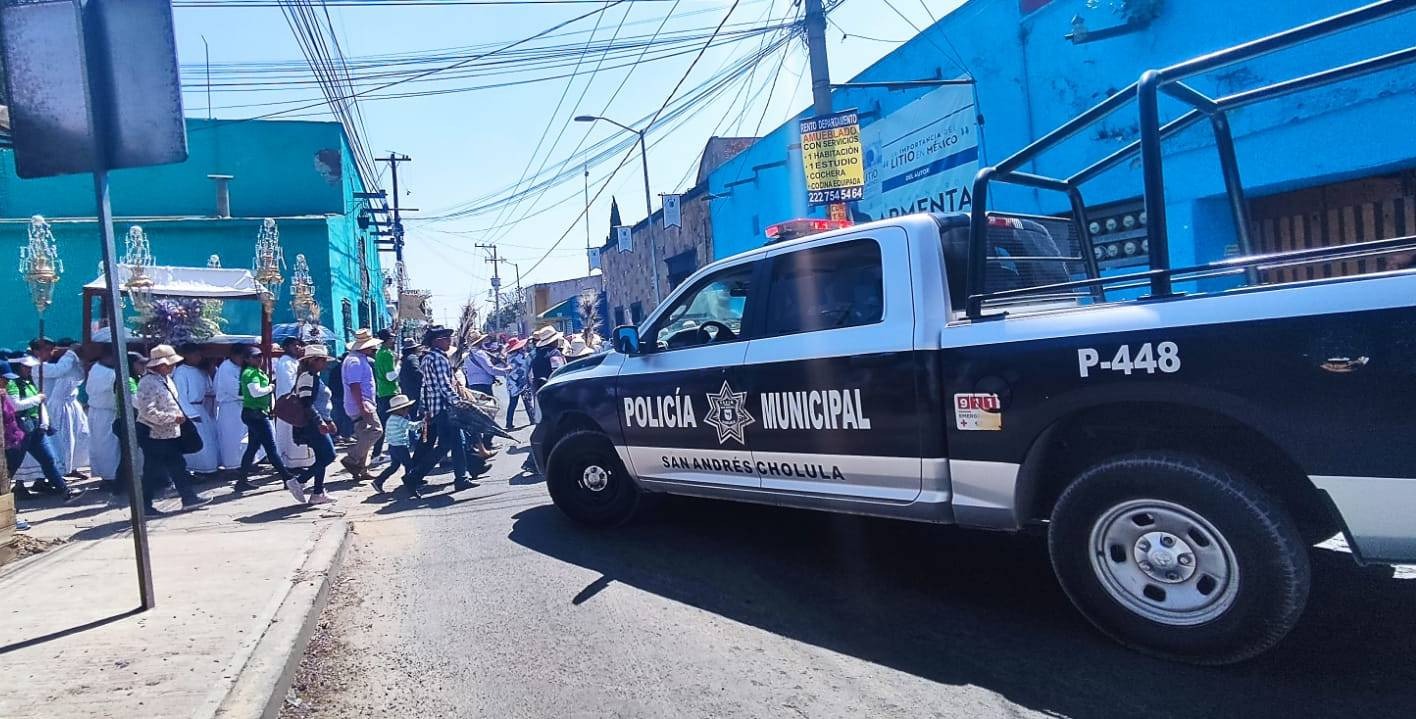 Implementará ayuntamiento de San Andrés Cholula operativo “Semana Santa Segura 2023” 