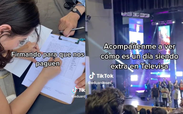 Por: Cortesía "No es como la gente piensa": Joven muestra cómo es trabajar de extra en Televisa (Vídeo)