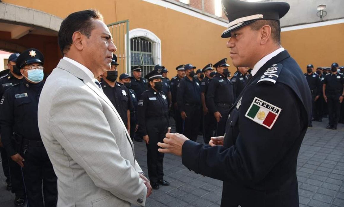 Por: Cortesía Cierran filas autoridades de Tlaxcala capital en torno a la seguridad