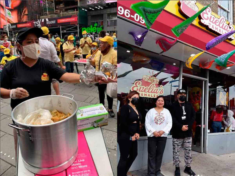 Por: Cortesía Migrante mexicana fue arrestada 18 veces por vender tamales en NY, ahora tiene su propio negocio (Vídeo)