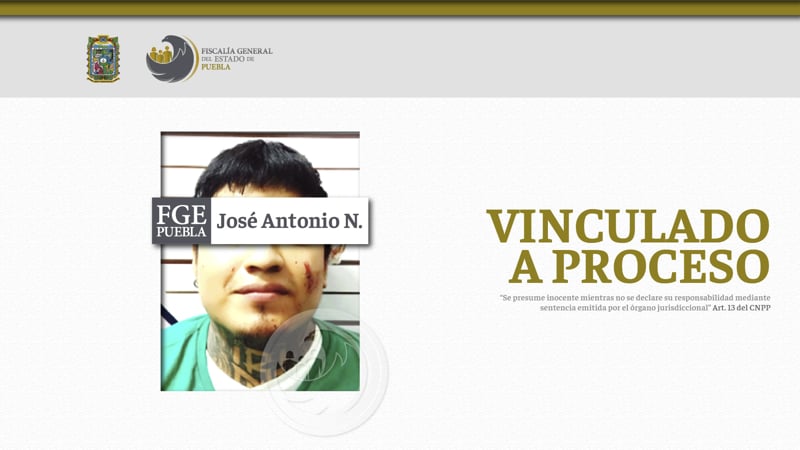 José Antonio N. alias “Chicorita” es enviado a prisión por matar a su padre con un machete en Ajalpan