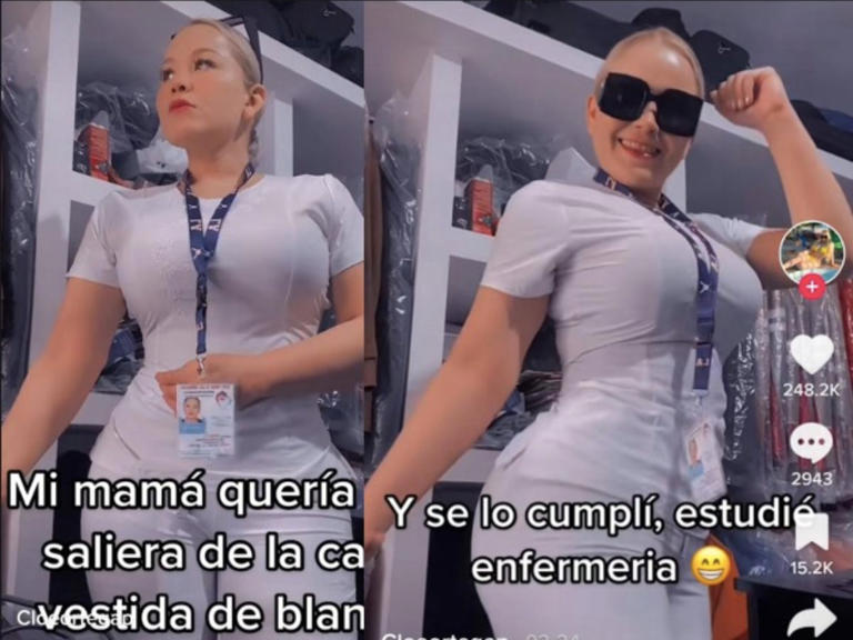 Por: Cortesía Enfermera "buchona" conquista las redes con su gusto por los Tucanes de Tijuana (Vídeo)