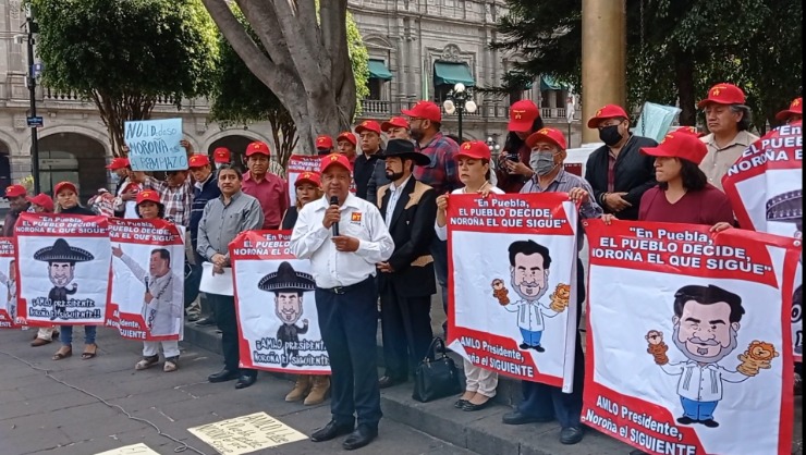 Por: Cortesía Surge grupo en Puebla para promover aspiraciones de Noroña a la presidencia de México