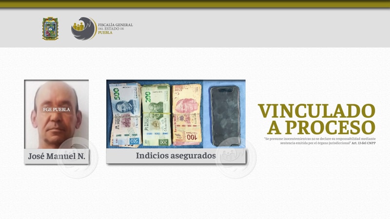 Por: Cortesía José Manuel N. es enviado a prisión por extorsionar a su familiar; pedía 800 mil pesos