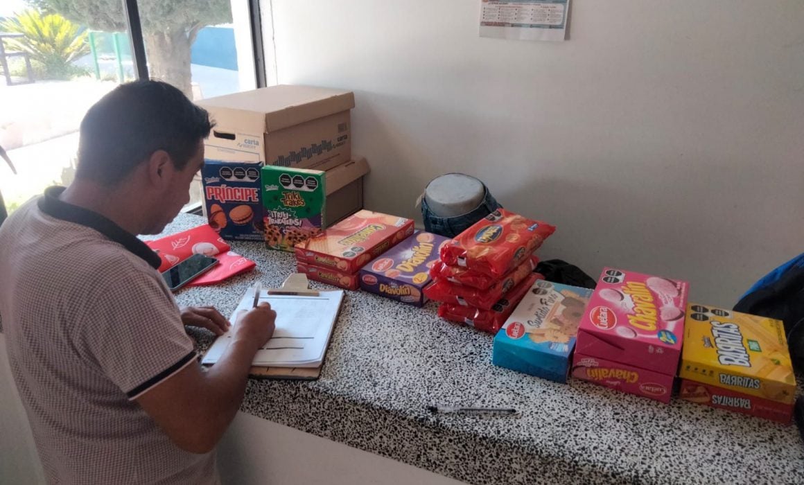 Por: Cortesía Asegura policía de Huamantla a fardera en tienda de autoservicio