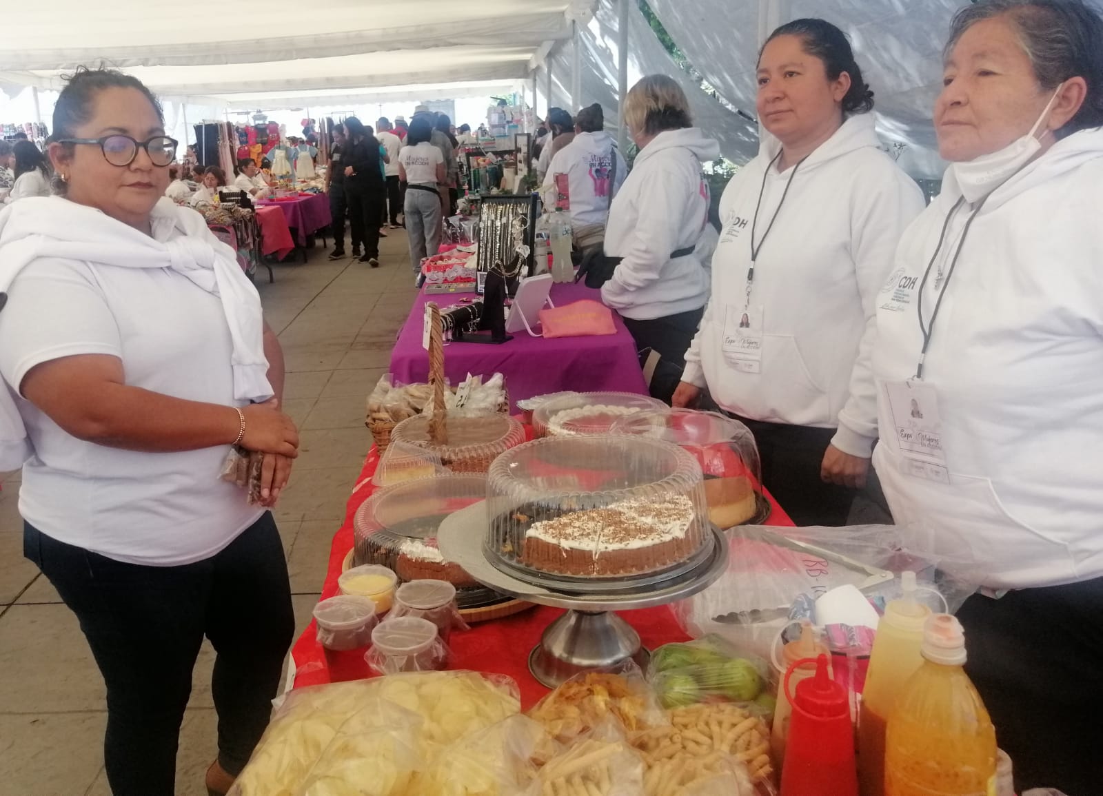 Celebran Expo Mujeres en Acción en Plaza de La Concordia