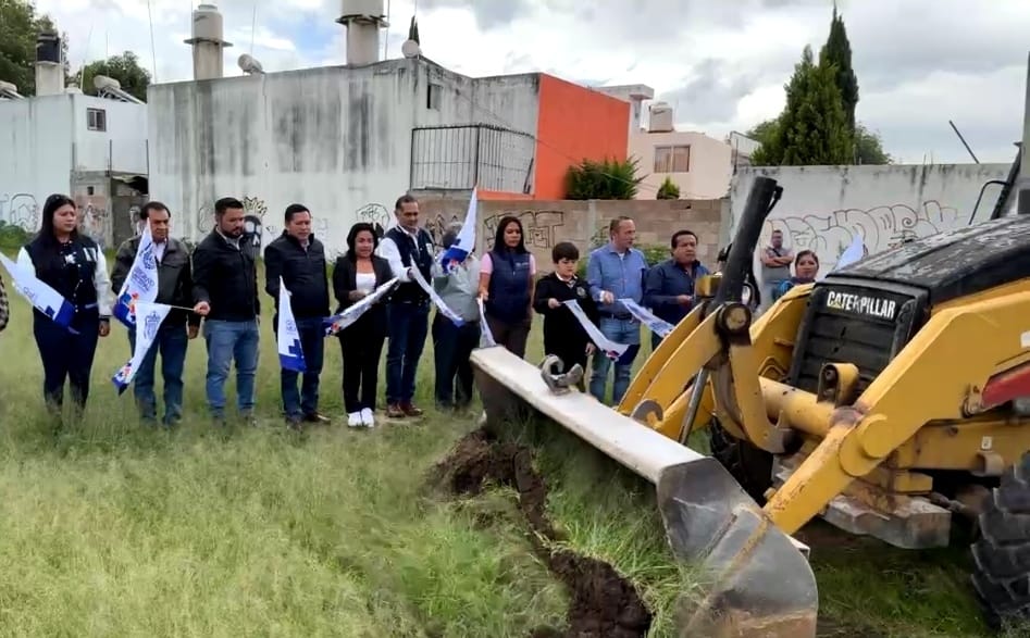 Dan banderazo de inicio a parque recreativo en Sanctorum, con inversión superior a los 13 mdp