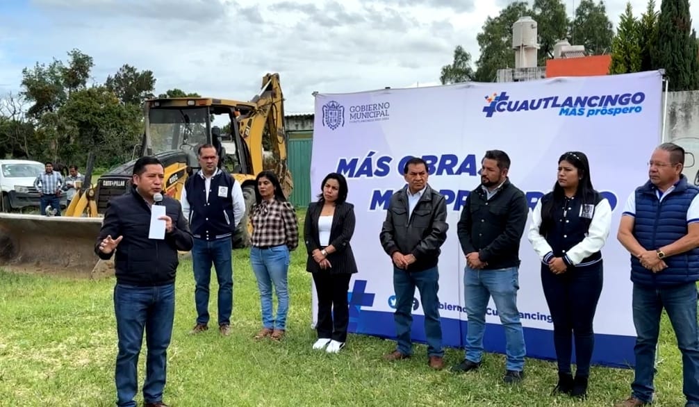Por: Cortesía Lula Pineda Dan banderazo de inicio a parque recreativo en Sanctorum, con inversión superior a los 13 mdp