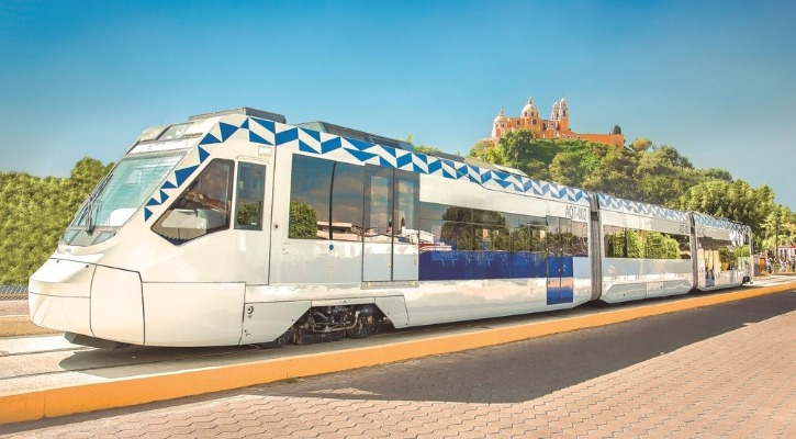 Por: Cortesía Tren Turístico Puebla-Cholula será adquirido por Secretaría de Marina
