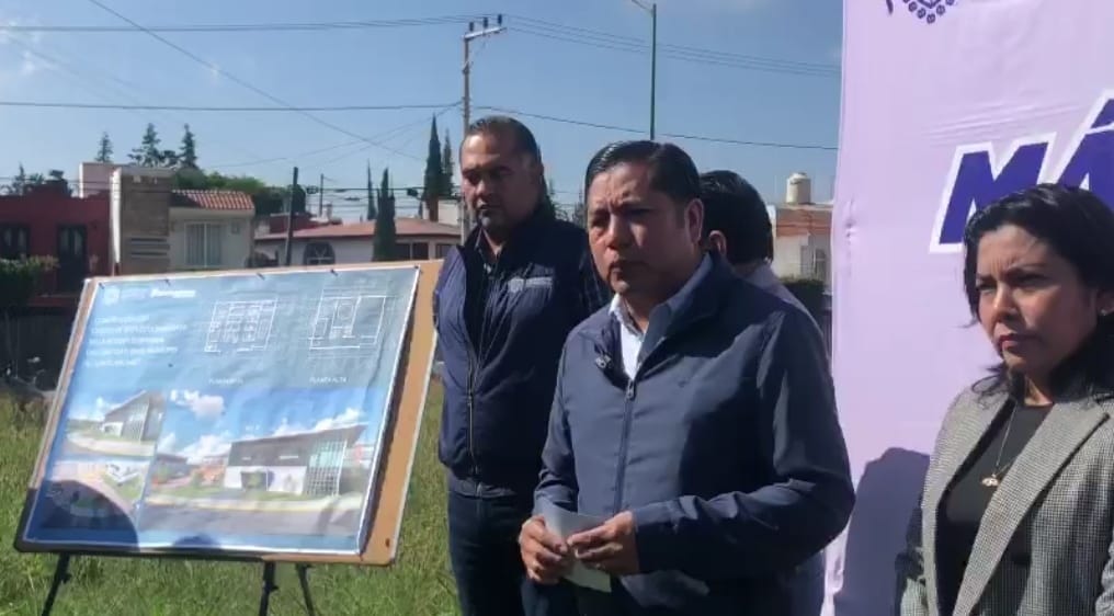 Por: Cortesía Lula Pineda Inician obras del tercer CERI en Cuautlancingo, una estrategia más en seguridad pública