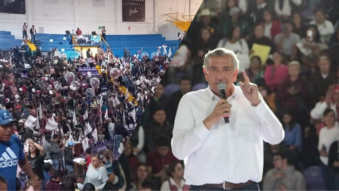 Por: Especial  Adán Augusto pierde fuerza en Tlaxcala, no logra llenar aforo