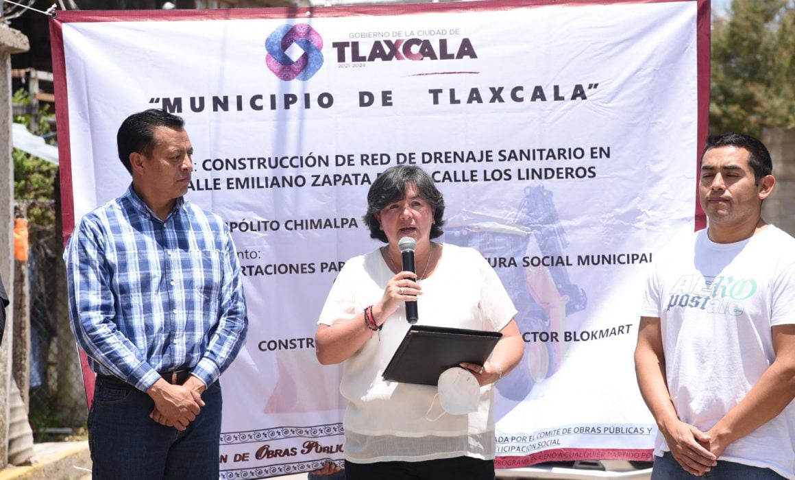 Por: Cortesía Mejoran servicio de drenaje en San Hipólito Chimalpa