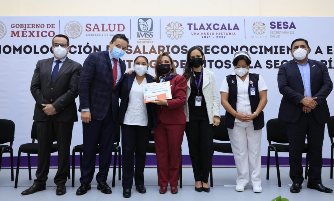 Por: Cortesía Entregan homologación de salarios, autos e incentivos económicos a sector salud