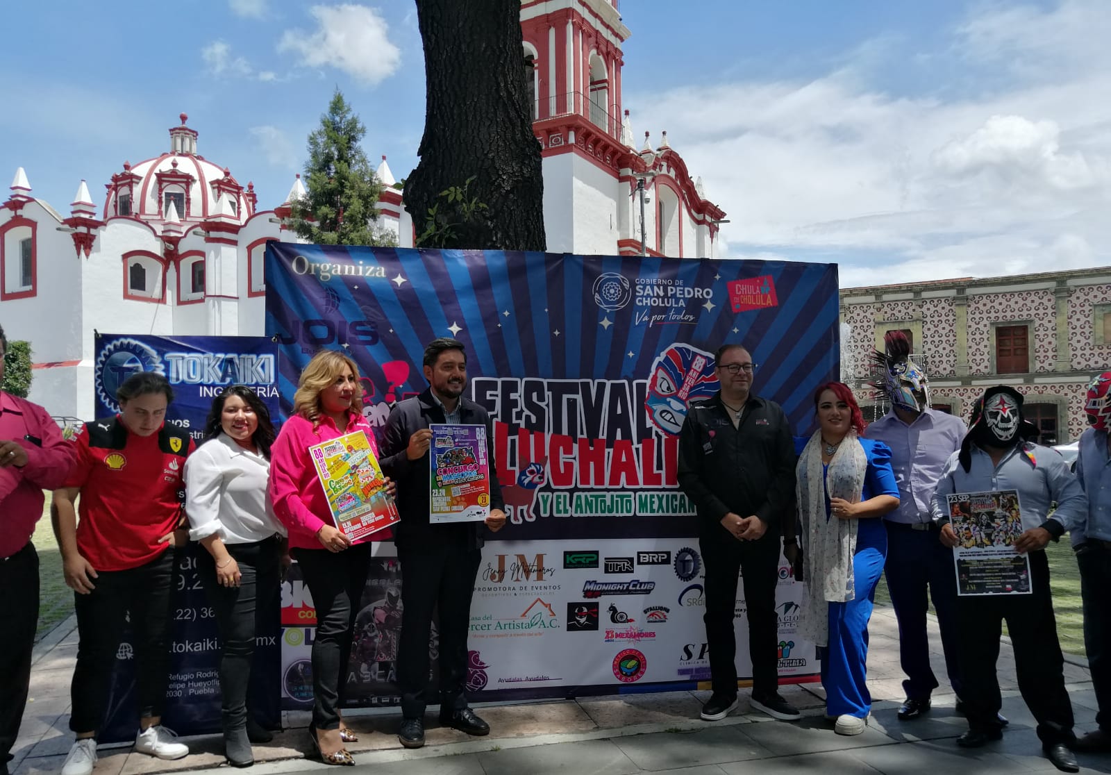 Lucha Libre y el Antojito Mexicano en San Pedro Cholula los días 22,23 y 24 de septiembre