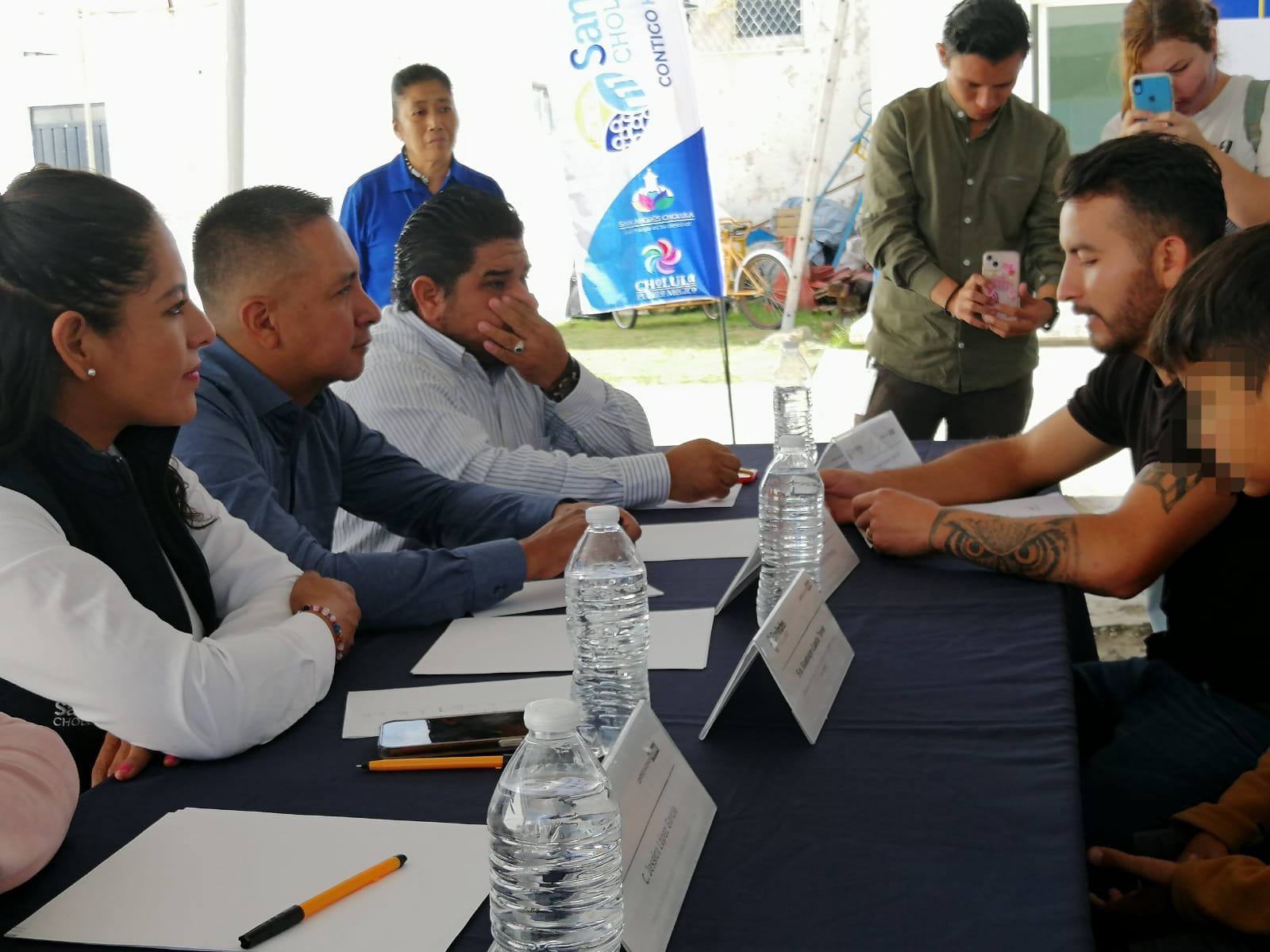 Por: Cortesía Lula Pineda Jueves Ciudadano por primera vez en inspectoría Concepción La Cruz