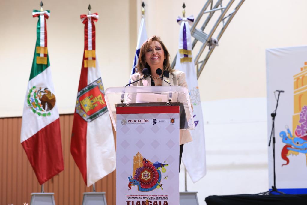 Por: Cortesía Encabezó gobernadora Lorena Cuéllar ceremonia inaugural del ENAC 2023 del TECNM