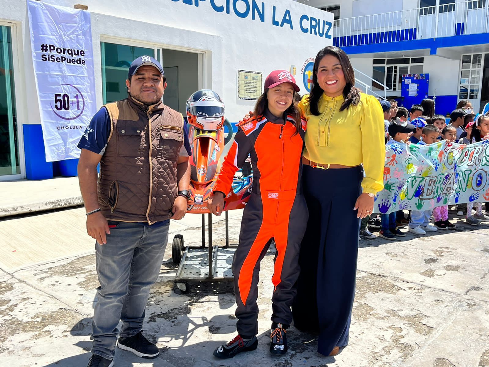 Regidora Berenice Porquillo motiva a la niñez sanandreseña a cumplir sus sueños