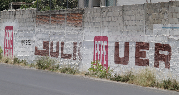 Bardas con propaganda política repintadas en Puebla: Acciones para frenar el vandalismo