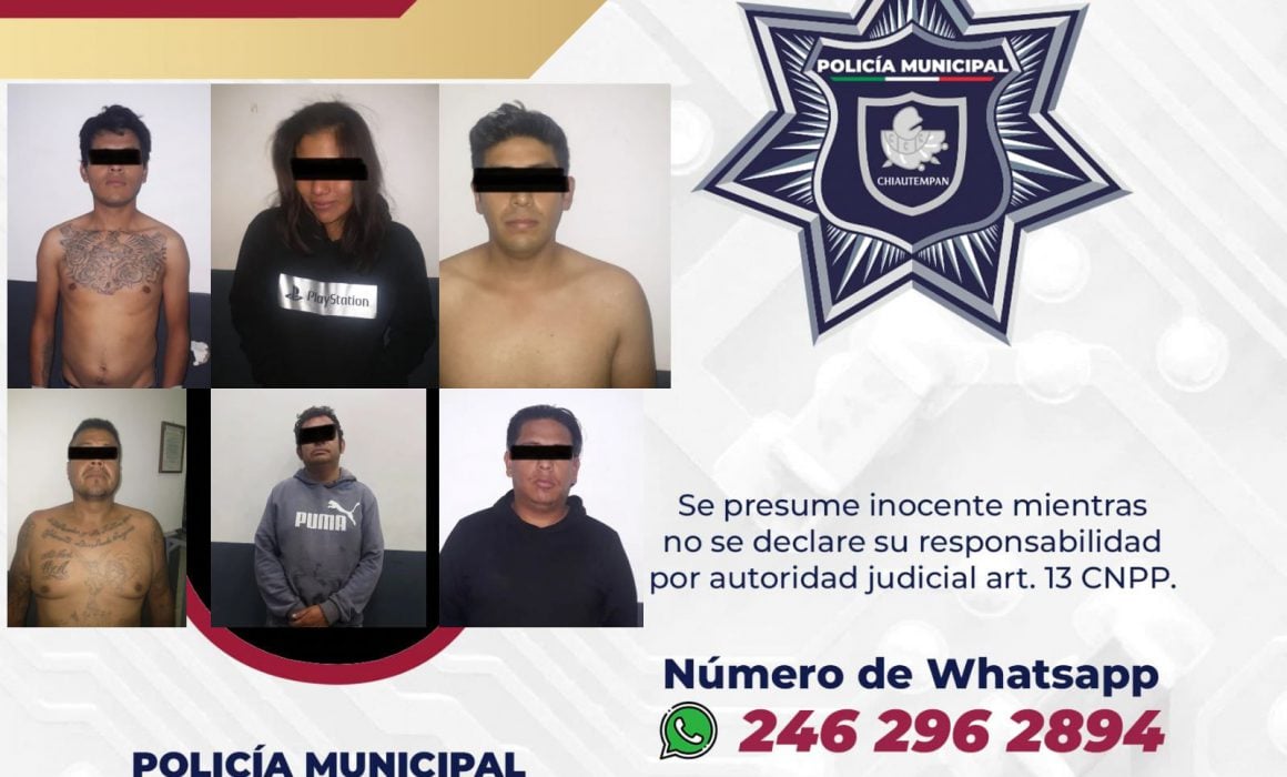 Desarticula policía de Chiautempan banda de robacoches