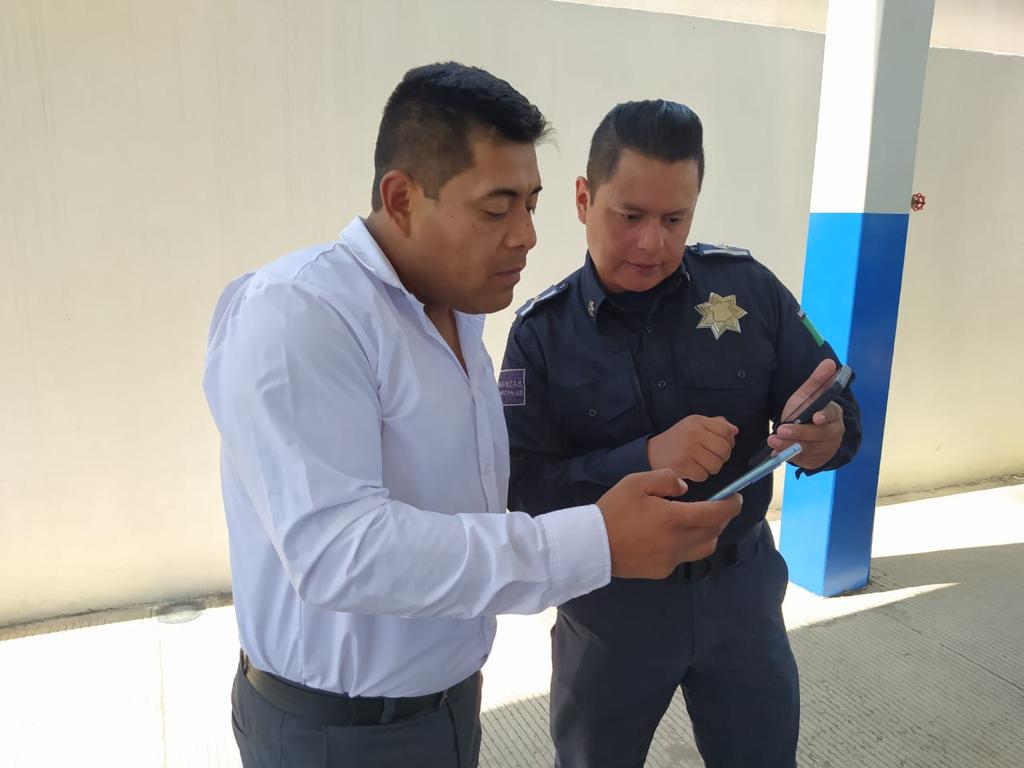 Comunicado oficial Crea Prevención del Delito de San Andrés Cholula red de botones de alertamiento con gremio de taxistas
