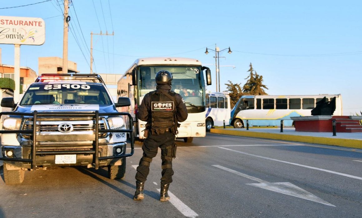 Por: Cortesía Asegura policía de Huamantla a 12 personas por portación de estupefacientes
