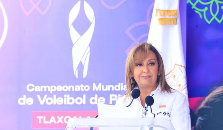 Por: Cortesía Tlaxcala está listo para Mundial de Voleibol, dice Lorena Cuéllar