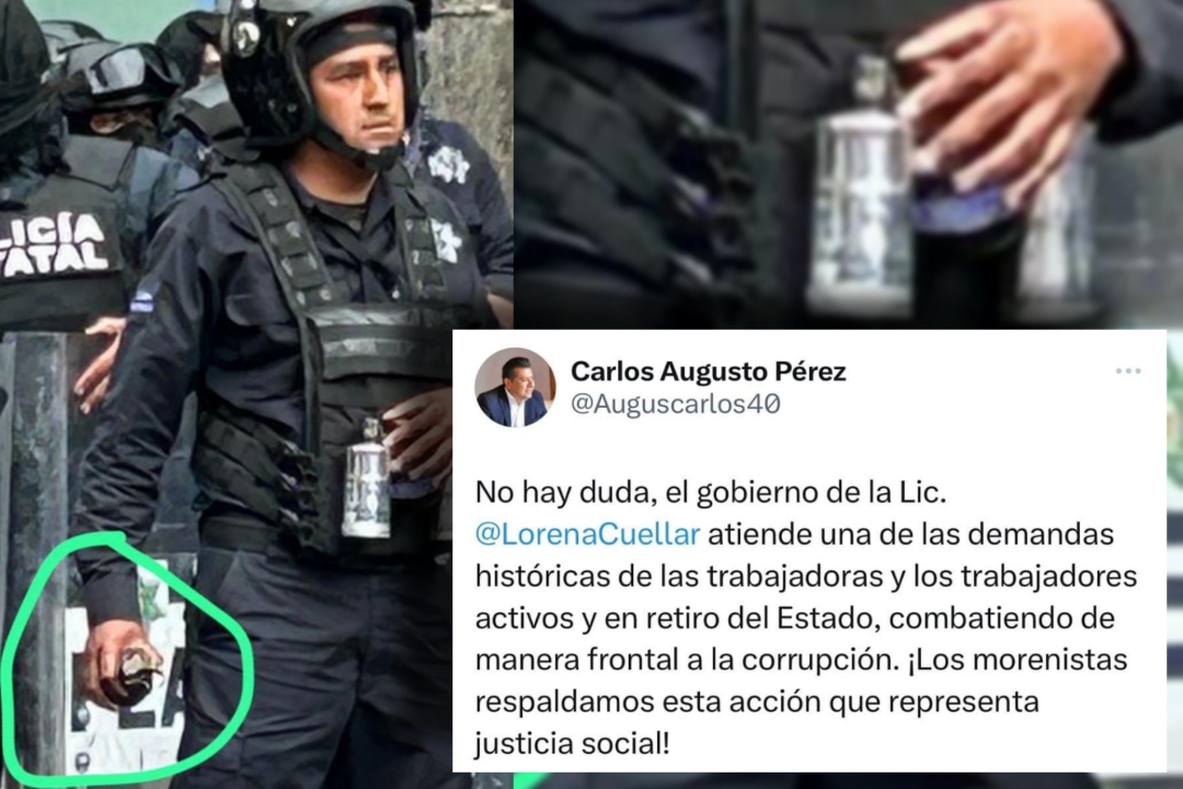 Por: Especial  Respalda Morena Tlaxcala represión y violencia en manifestaciones