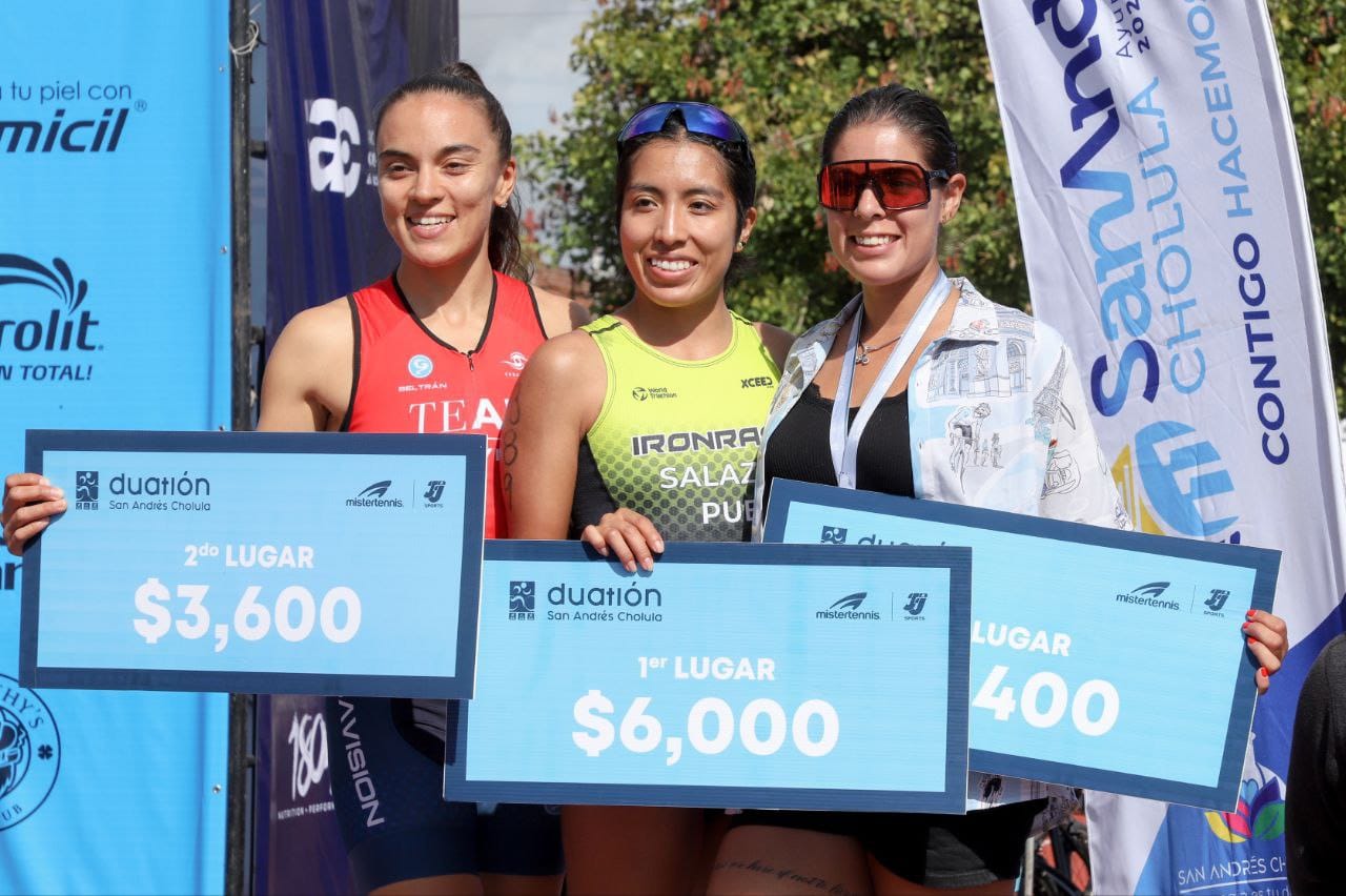 Con éxito San Andrés Cholula realizó el Duatlón 2023