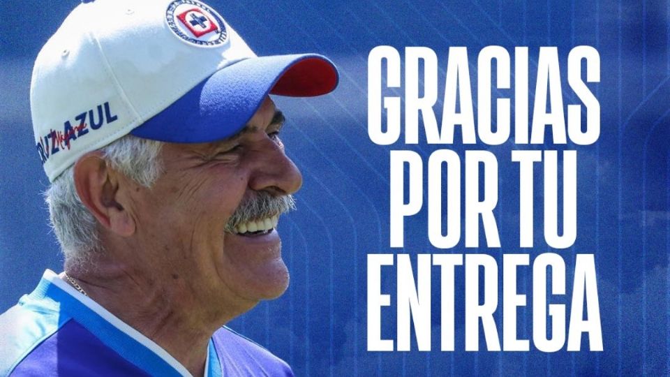 Por: Cortesía Ricardo "Tuca" Ferreti es destituido como director técnico del Cruz Azul, Liga MX lo hizo oficial