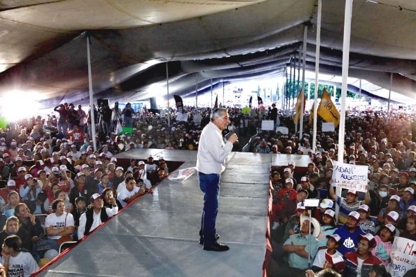 Por: Cortesía Anuncian nueva visita de Adán Augusto López a Puebla