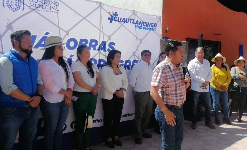 Por: Cortesía Lula Pineda Con  inversión primaria de 16 mdp, Filomeno Sarmiento construirá espacio recreativo en San Lorenzo Almecatla