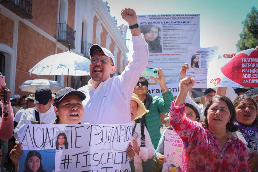 Por: Especial  Preparan marcha "oficialista" a favor de Lorena Cuéllar