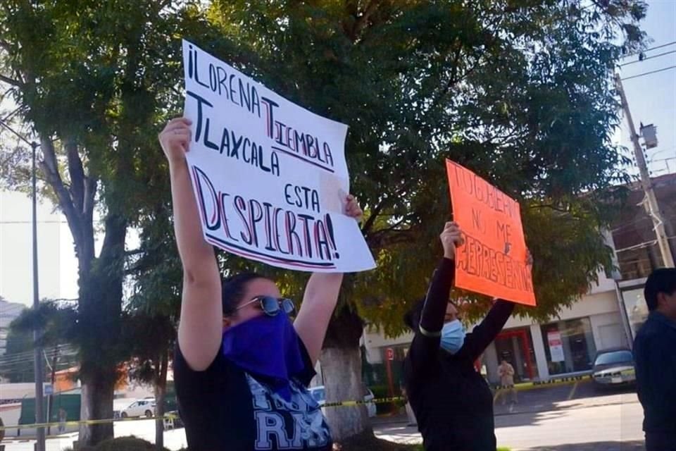 ¡Justicia!, gritan en la Gran Marcha Por Tlaxcala