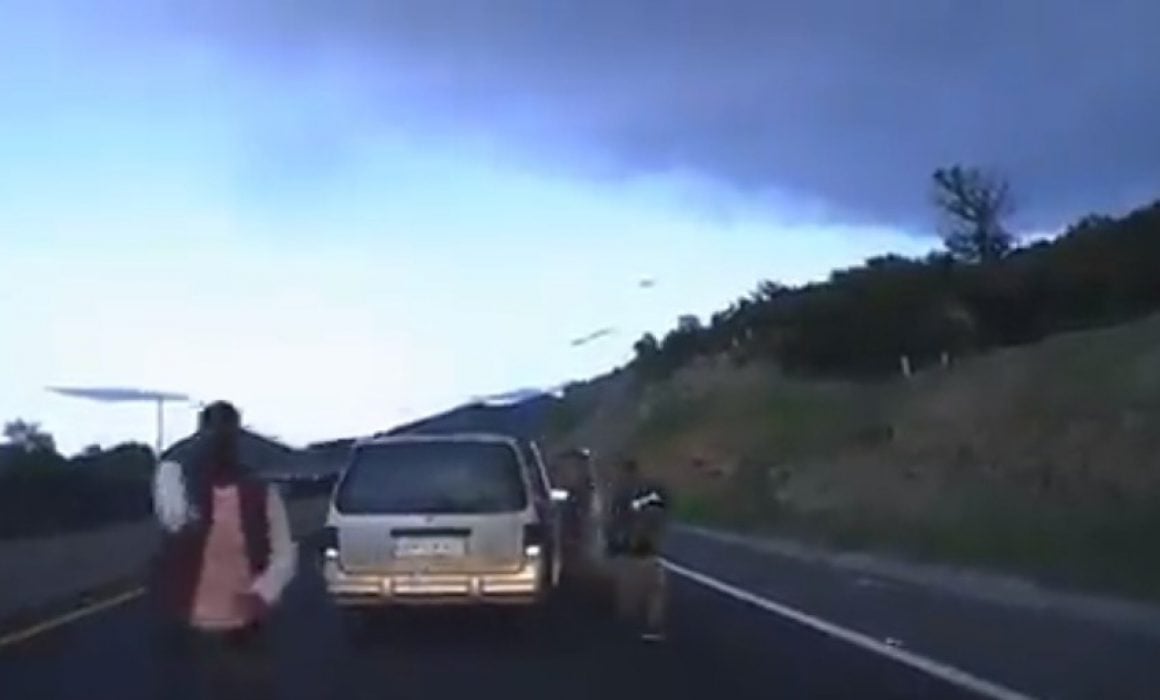 Evita conductor ser asaltado en la México-Veracruz, en Calpulalpan