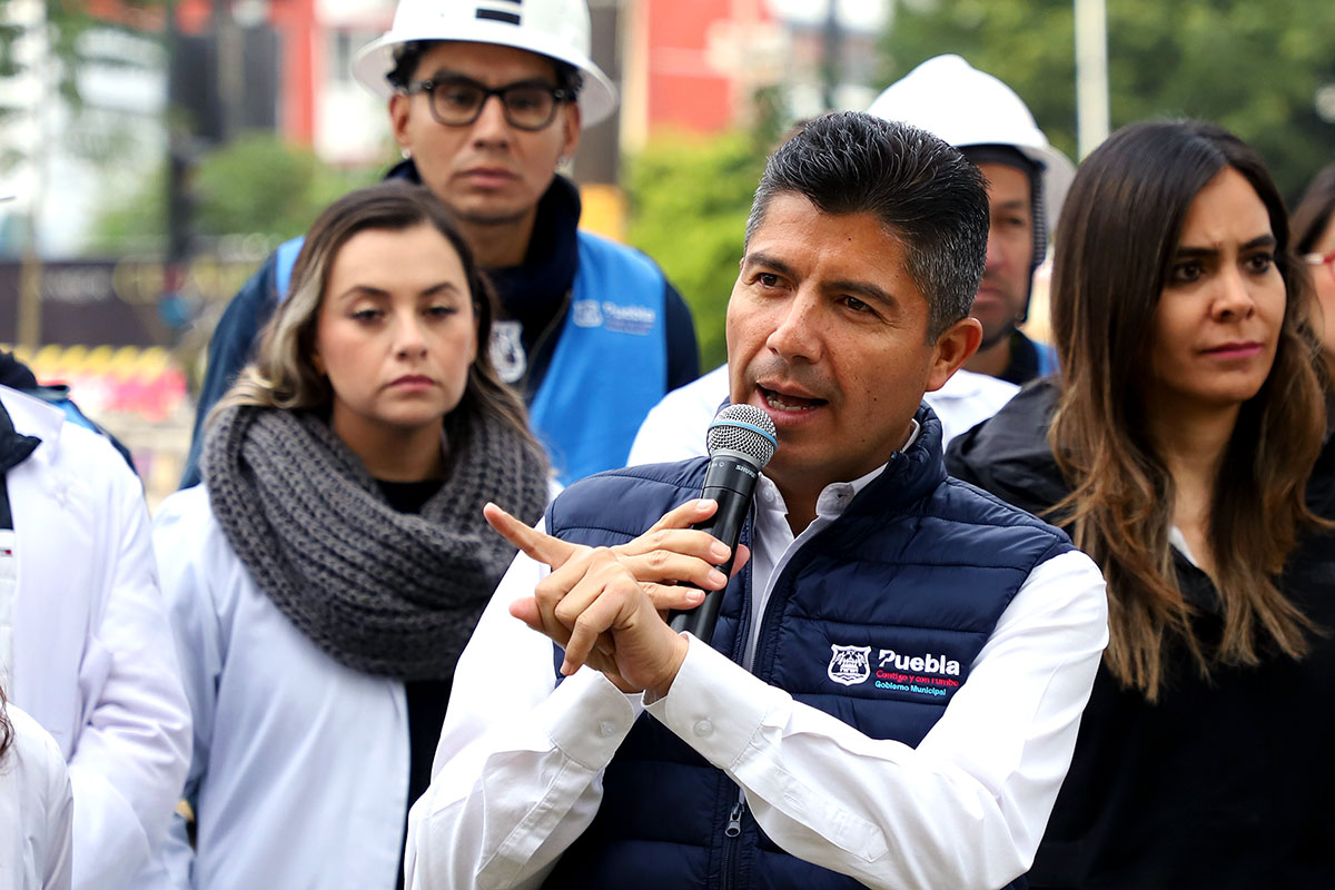 Por: Cortesía Eduardo Rivera asegura que ningún funcionario ha formalizado su separación para el proceso electoral de 2024.