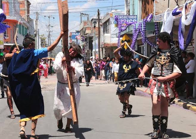 Buscan declarar "Pasión de Cristo" como patrimonio cultural en Chiautempan