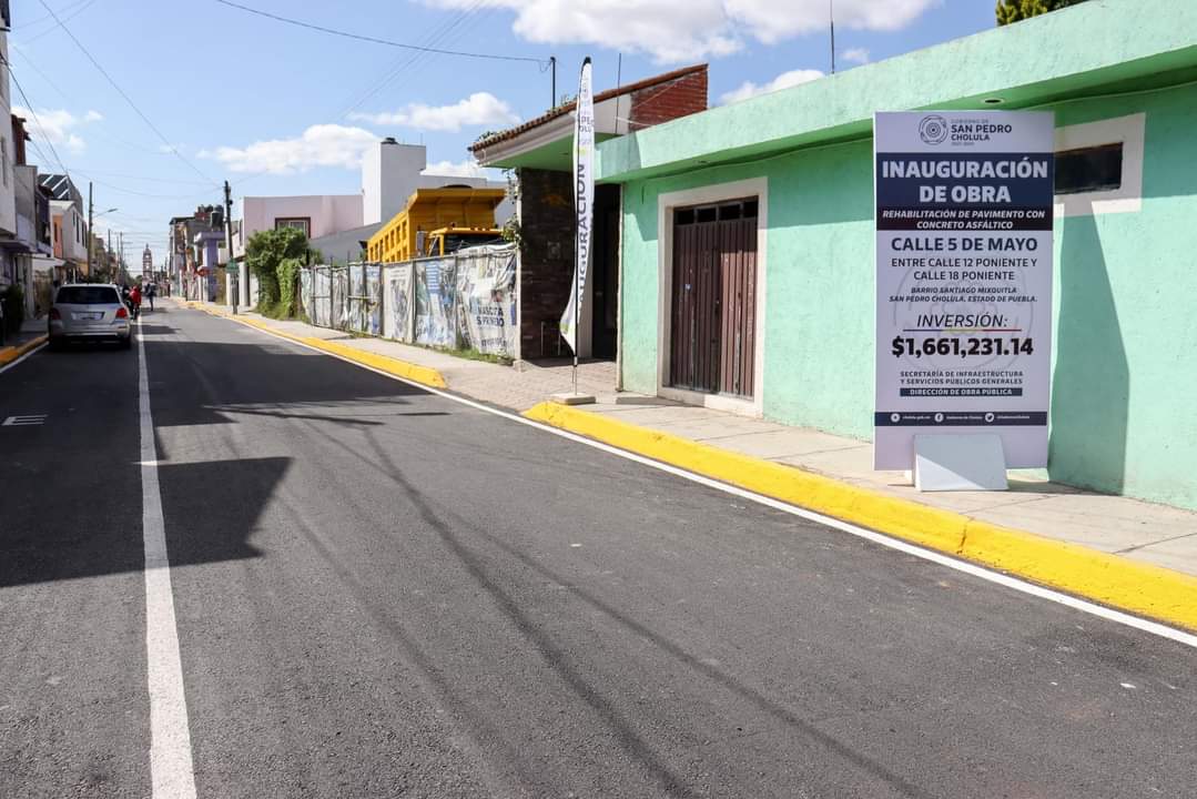 Paola Angon entrega dos importantes obras con las que Santiago Mixquitla sigue avanzando