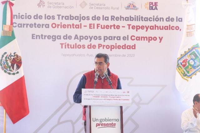 Por: Cortesía Afirma gobernador que su administración trabajará en 2024 lo equivalente a cinco años de gestión