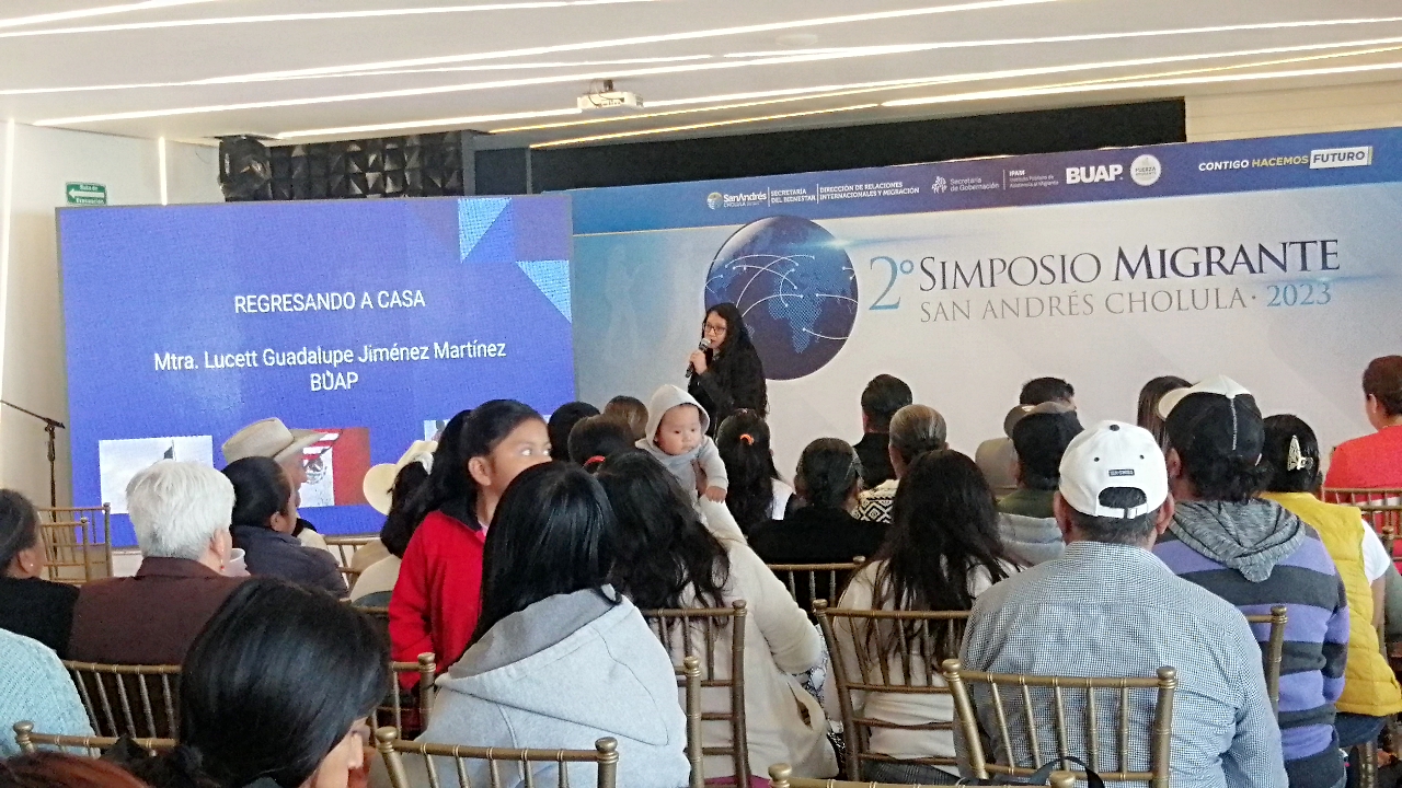 Presentan Segundo Simposio Migrante San Andrés Cholula “Retos y Oportunidades para la Atención a Personas Migrantes y a sus Familias”