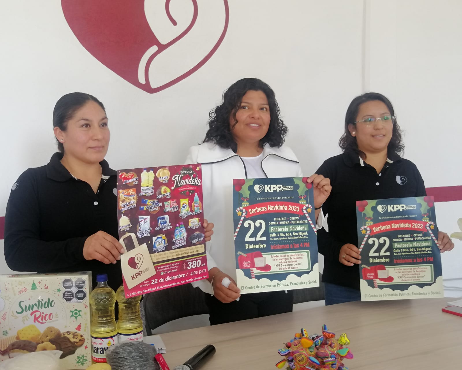 Con Verbena Navideña despide el año “Caminemos Juntas”