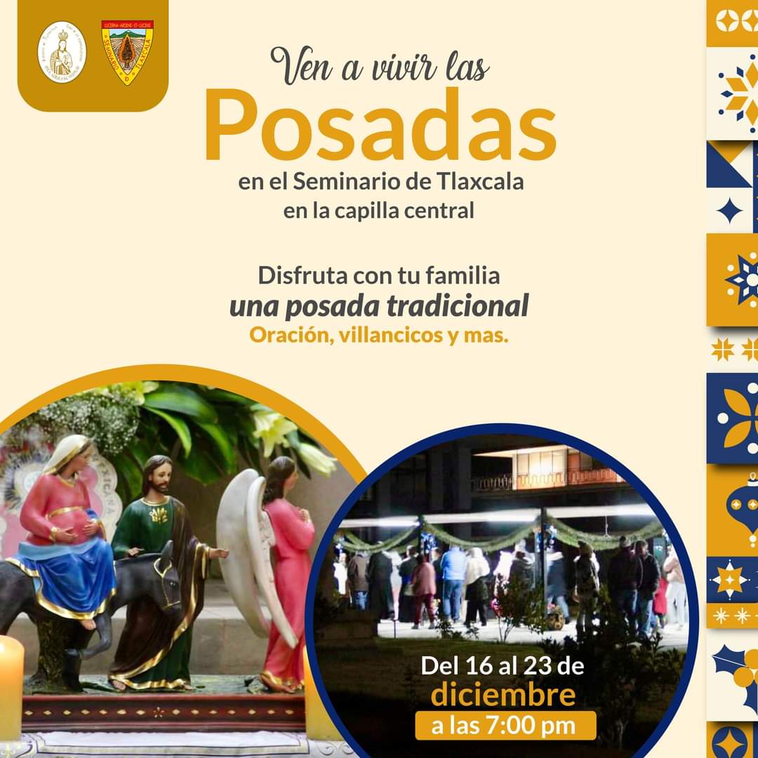 Por: Cortesía  Invita diócesis de Tlaxcala a feria navideña del seminario