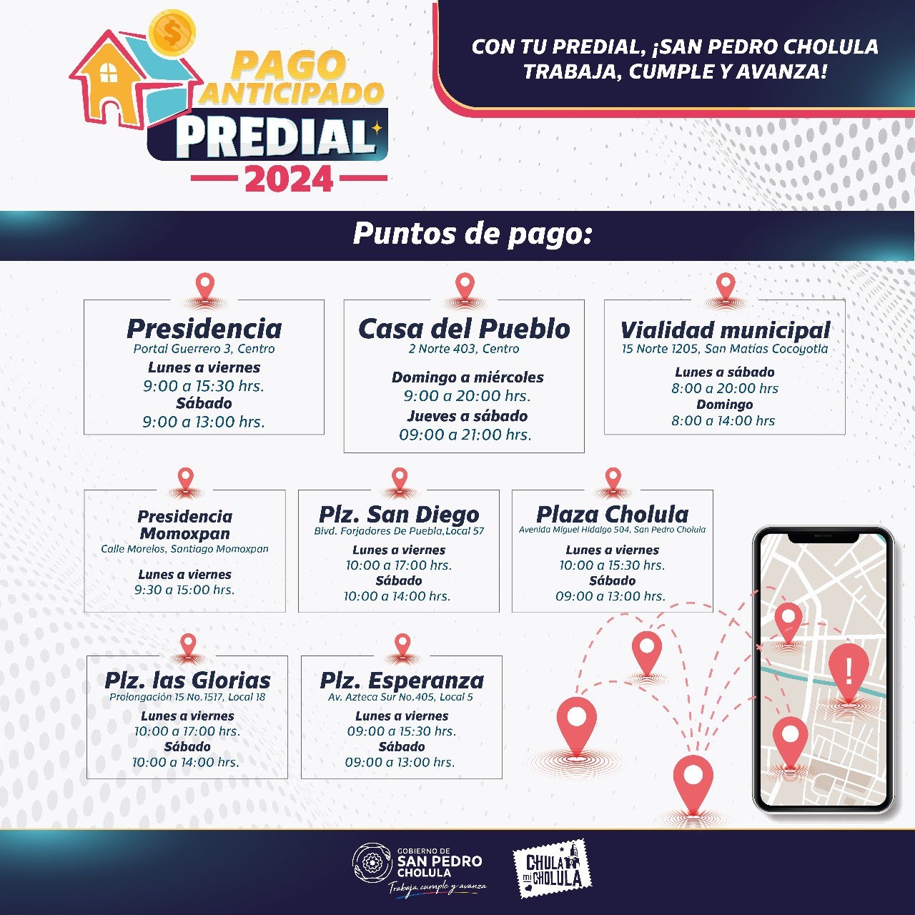 Anuncia Paola Angon beneficios del pago predial anticipado 2024