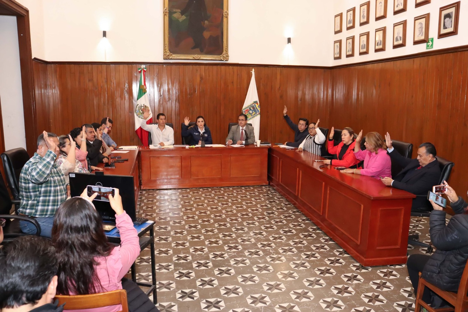Aprueba por unanimidad el Cabildo de San Pedro Cholula el presupuesto de egresos 2024